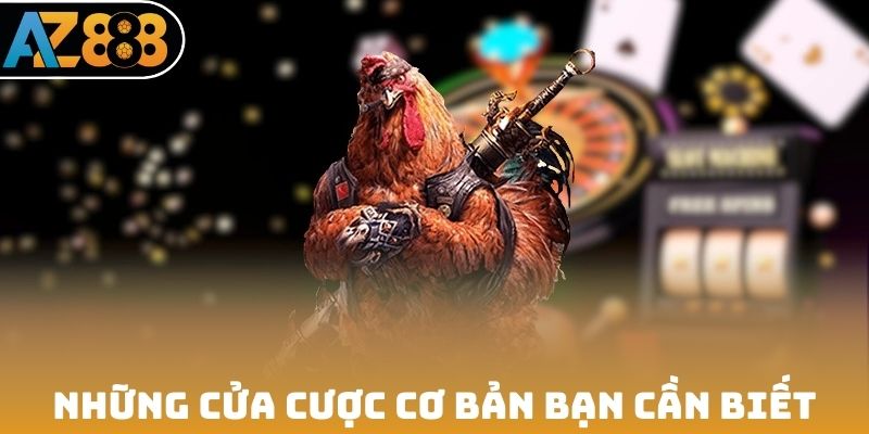 Những cửa cược cơ bản bạn cần biết